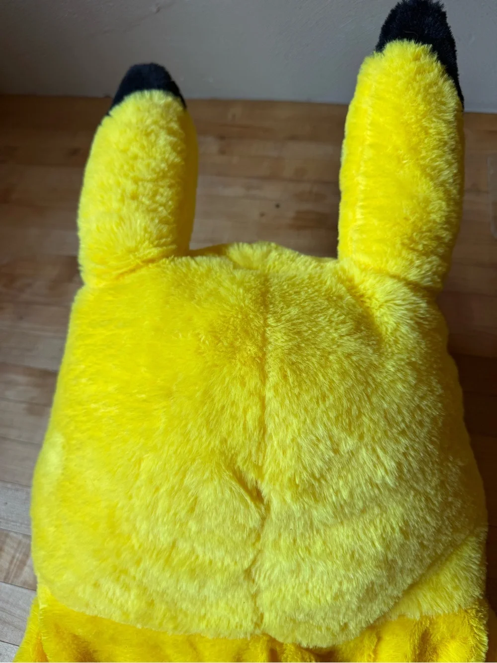 Pikachu-Inspired Kids Yellow Hooded Pajama Wrap